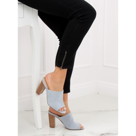 Sininen 88010 Siniset korkokengät 1