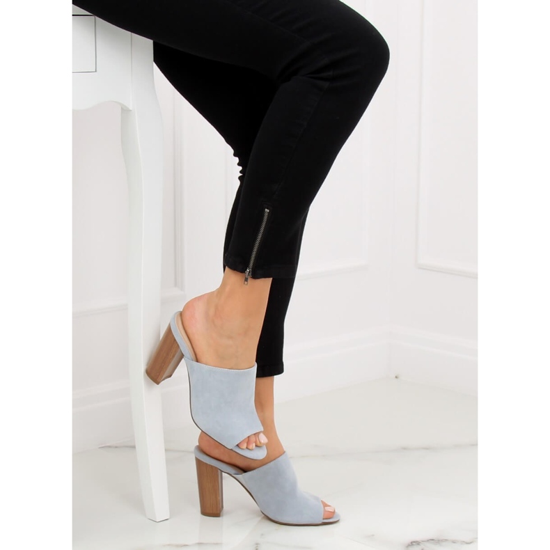 Sininen 88010 Siniset korkokengät 1