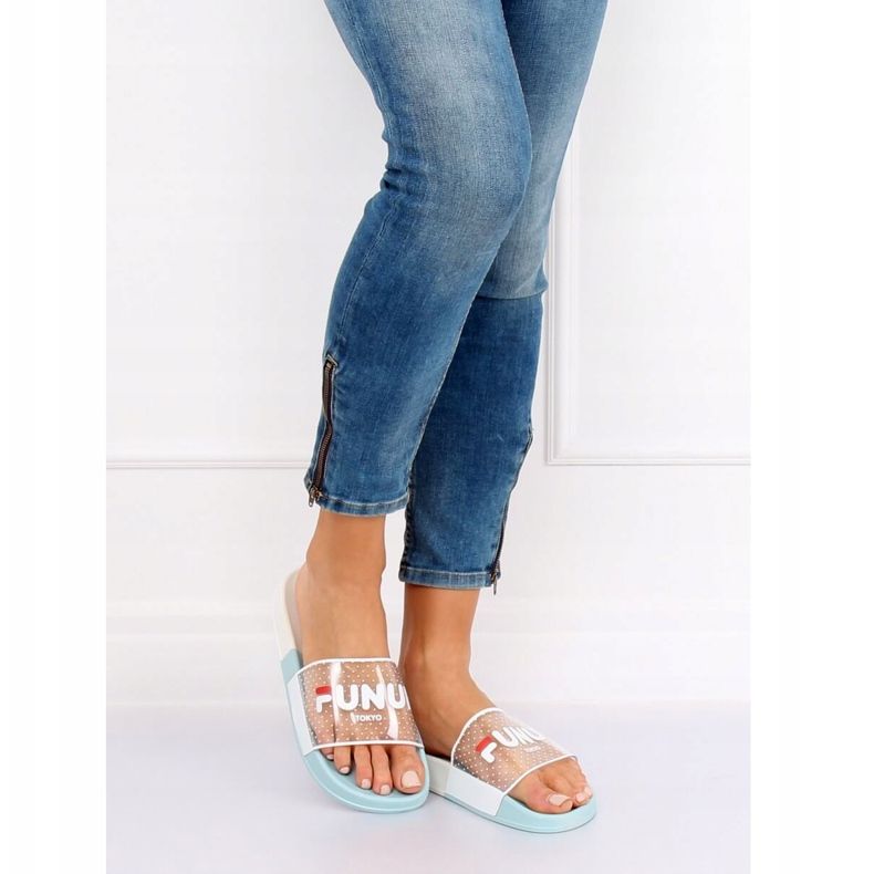 Sininen Naisten siniset tossut ZD807 Sininen 1