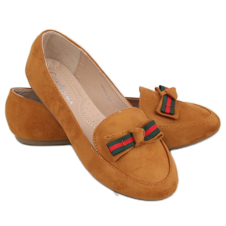 Naisten loafers kameli JM6690Q Camel ruskea 1