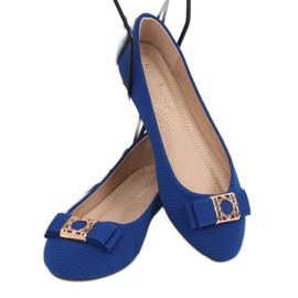 Naisten koboltti -ballerinat JM6675Q Azul Marino tummansininen 2