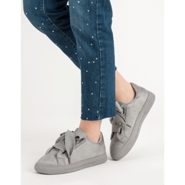 Bella Paris Mokkanahkaiset urheilukengät harmaa 2