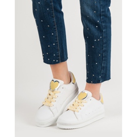 Nauhalliset urheilukengät valkoinen 2