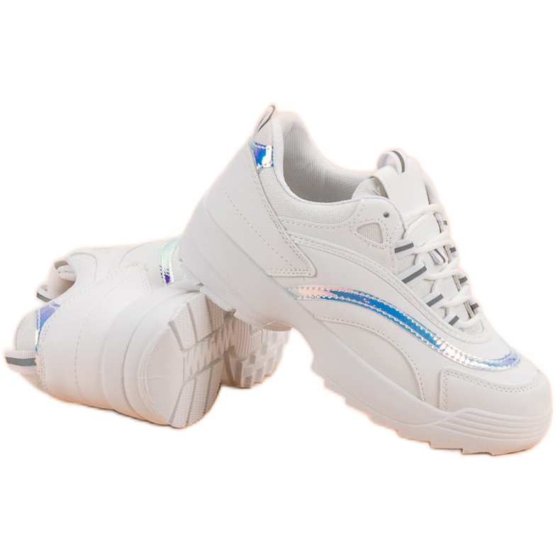 Valkoiset muoti lenkkarit valkoinen 1