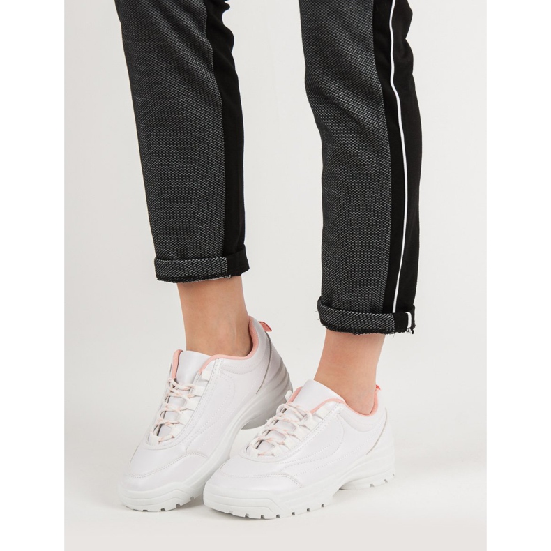 Naisten urheilukengät valkoinen 2