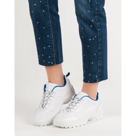 Naisten urheilukengät valkoinen 2