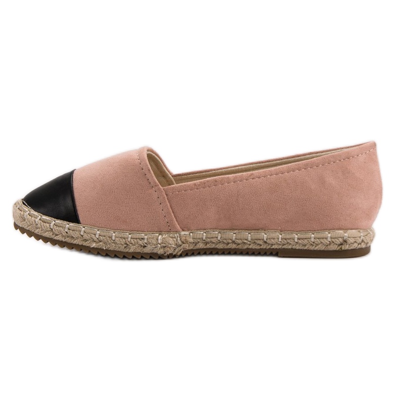 Super Me Suede Espadrilles vaaleanpunainen 1
