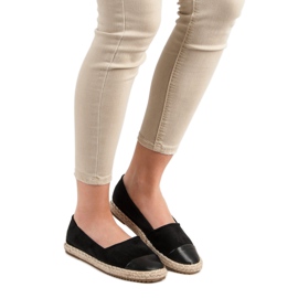 Super Me Suede Espadrilles musta 2