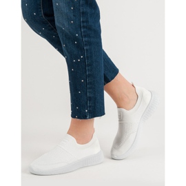 Weide Muodikkaat tekstiilikengät valkoinen 2