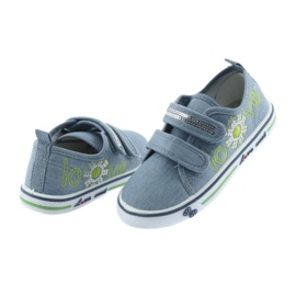 Siniset farkut rakastavat Atletico -lenkkaria, nahkaa sininen 4