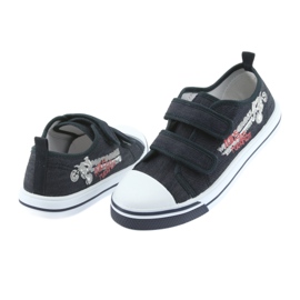 Velcro -lenkkarit Motocross Atletico 1809 tummansininen laivastonsininen 4