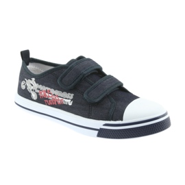 Velcro -lenkkarit Motocross Atletico 1809 tummansininen laivastonsininen 1