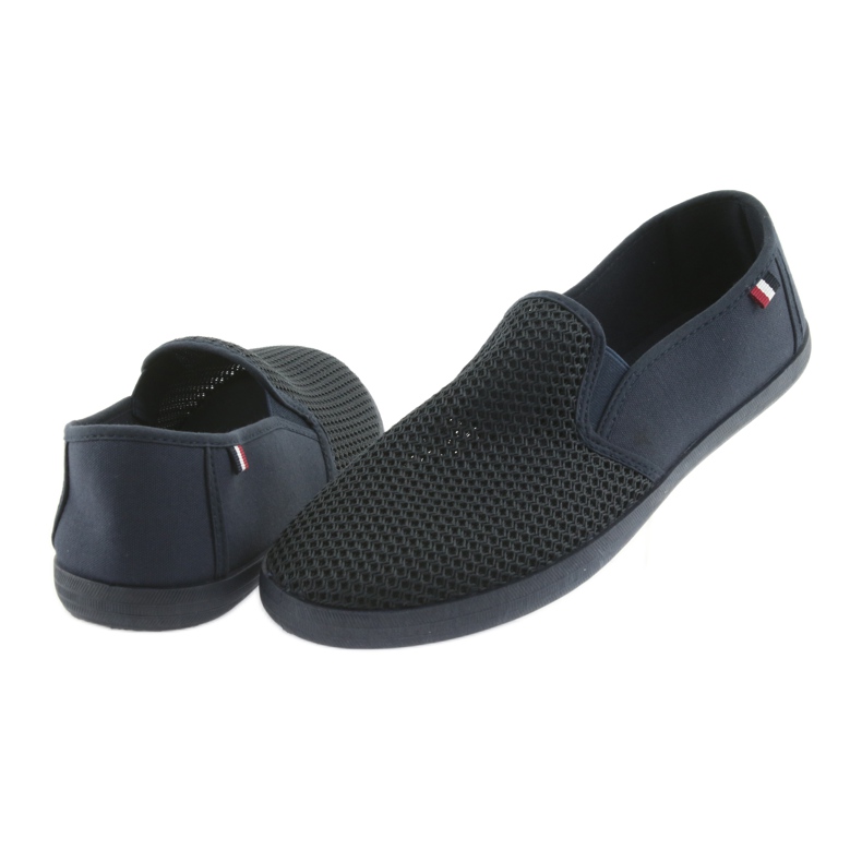 Slip-on ATLETICO tummansiniset lenkkarit laivastonsininen 4
