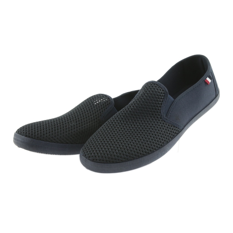 Slip-on ATLETICO tummansiniset lenkkarit tummansininen 3
