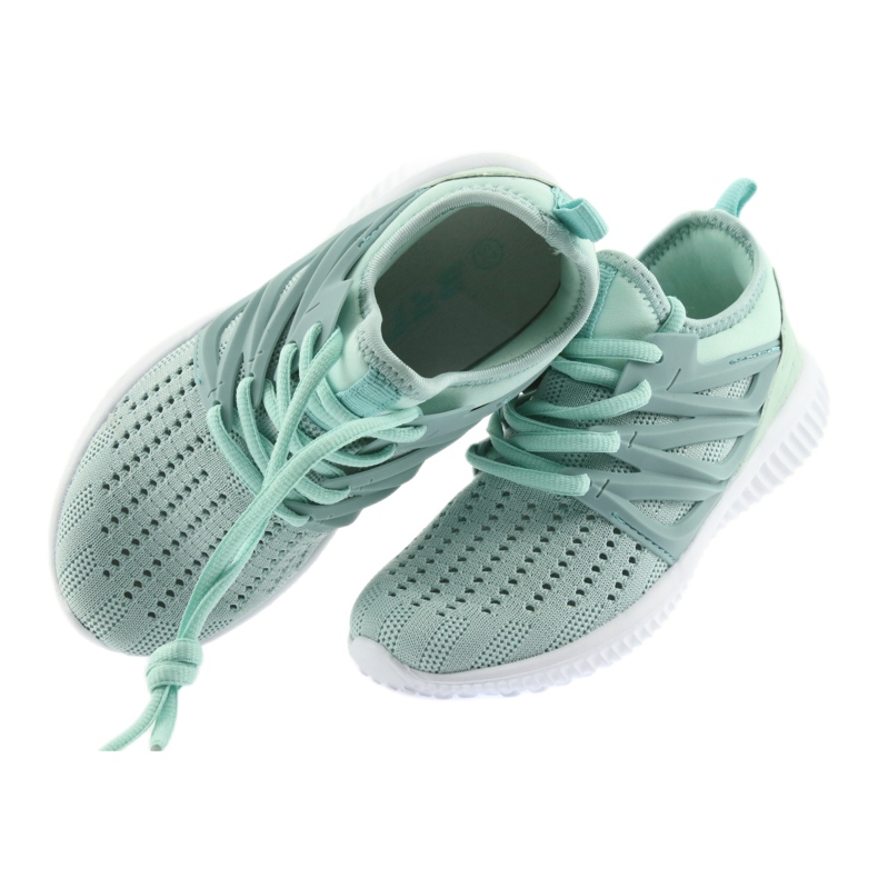 Bartek, nahkapohjallinen 55114 Minttu urheilujalkineet vihreä 5