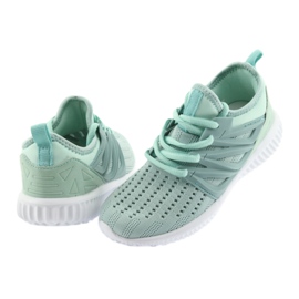 Bartek, nahkapohjallinen 55114 Minttu urheilujalkineet vihreä 4