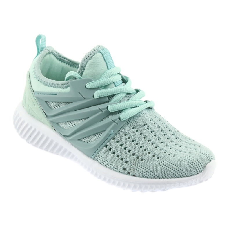 Bartek, nahkapohjallinen 55114 Minttu urheilujalkineet vihreä 1