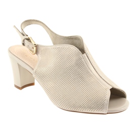 Sandaalit Sergio Leone 800 -pylväässä beige kultainen 1