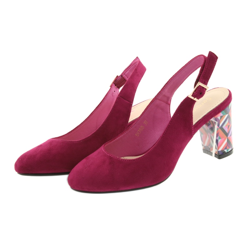 Sandaalit Sergio Leone 788: ssa vaaleanpunainen 3