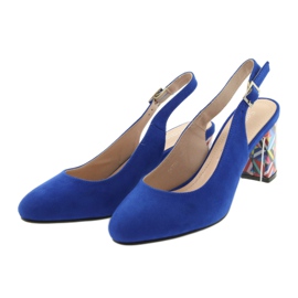 Sandaalit postitse Sergio Leone 788 indigo mic sininen 3