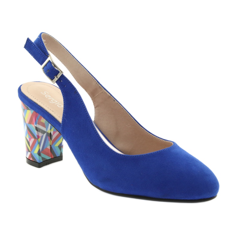 Sandaalit postitse Sergio Leone 788 indigo mic sininen 1