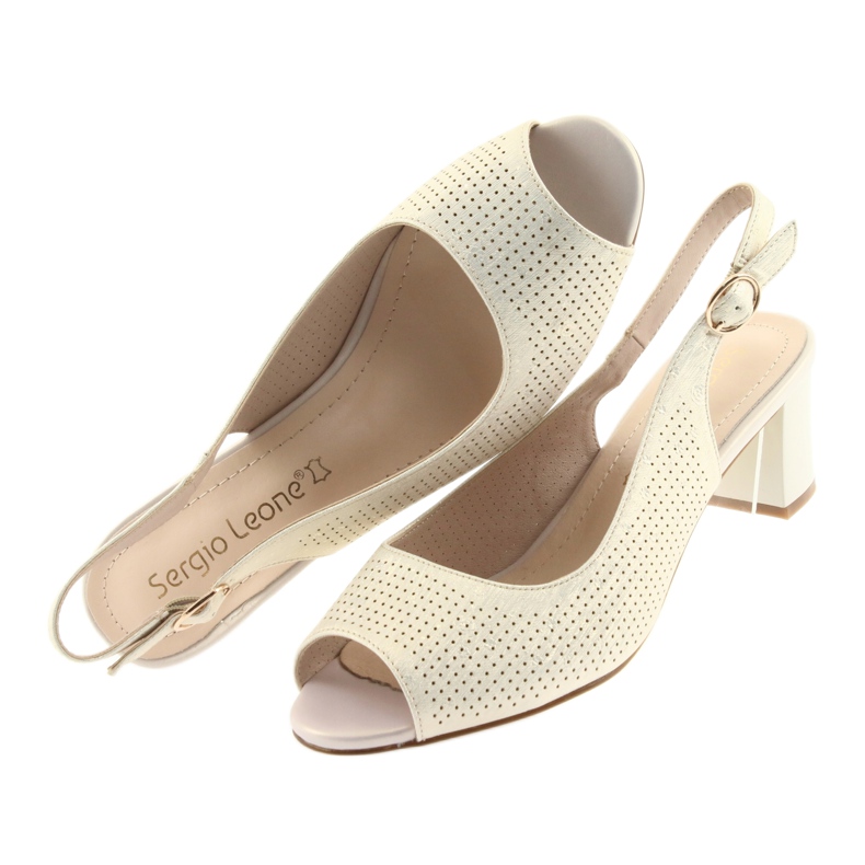 Sandaalit Sergio Leonen 794 kullan postissa kultainen 5