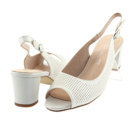 Sandaalit Sergio Leone 794 hopean postissa harmaa 4