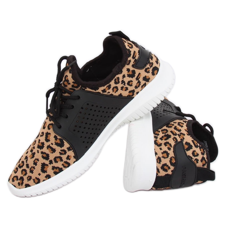 Leopard 7758-Y Leopard Print -tennarit ruskea 1 Leopard 7758-Y Leopard Print -tennarit ruskea 1