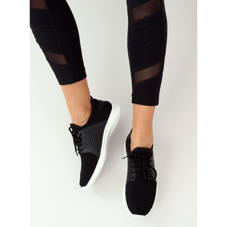 Mustat urheilukengät 7758-Y Musta 1