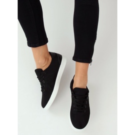 Mustat naisten mustat lenkkarit 7062-Y Musta 1