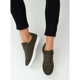 Vihreät naisten lenkkarit 7062-Y DK.GREEN 2