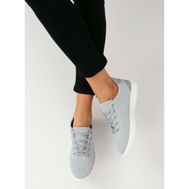 Harmaat naisten lenkkarit 7062-Y Grey 2