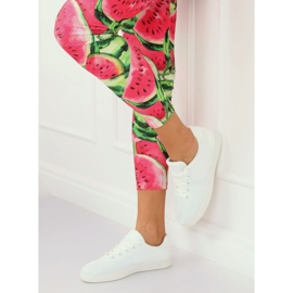 Valkoiset naisten lenkkarit 7062-Y Valkoinen 2