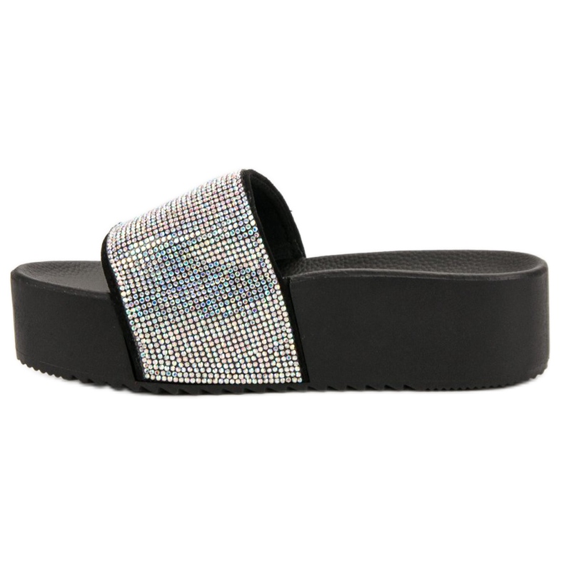 Marquiz Muodikkaat tossut alustalla musta harmaa 1