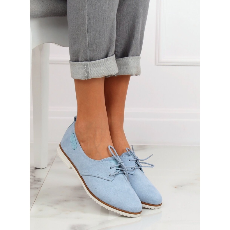 Sininen Naisten sininen lompakko 6907-BL Sininen 1