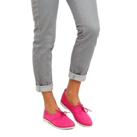 Naisten fuksia-kengät 6907-BL Fushia vaaleanpunainen 2