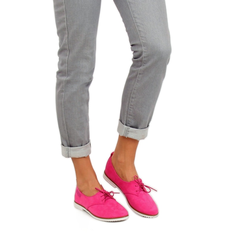 Naisten fuksia-kengät 6907-BL Fushia vaaleanpunainen 2