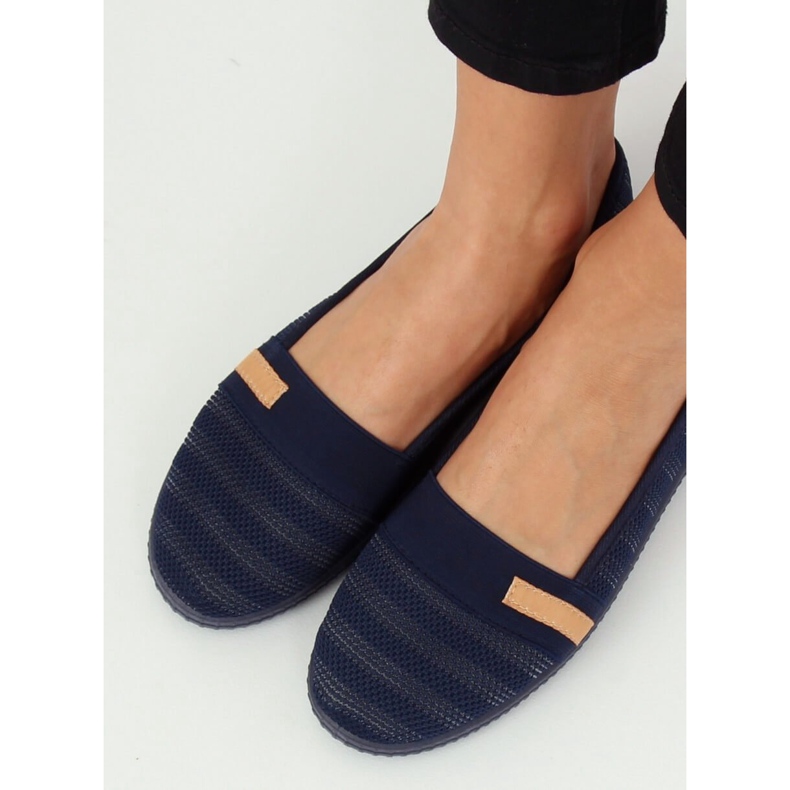Naisten tummansiniset ballerinat XJ-2959 Navy tummansininen 2