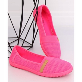 Naisten fuksia-ballerinat XJ-2959 Fuxia vaaleanpunainen 1
