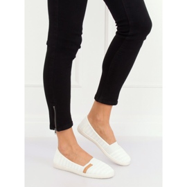 Valkoiset naisten ballerinat XJ-2959 Valkoinen 2