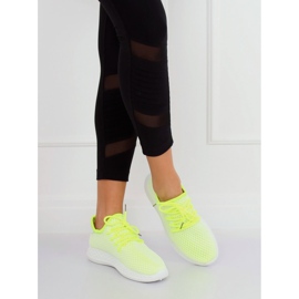 Keltaiset 7760-Y Vihreät urheilukengät keltainen 2