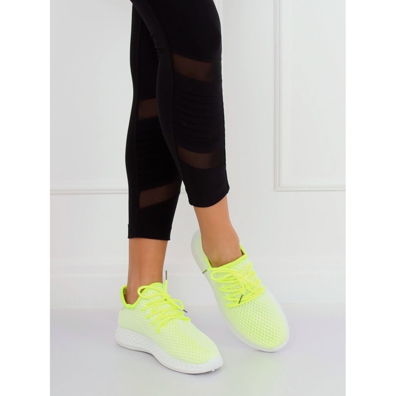 Keltaiset 7760-Y Vihreät urheilukengät keltainen 2