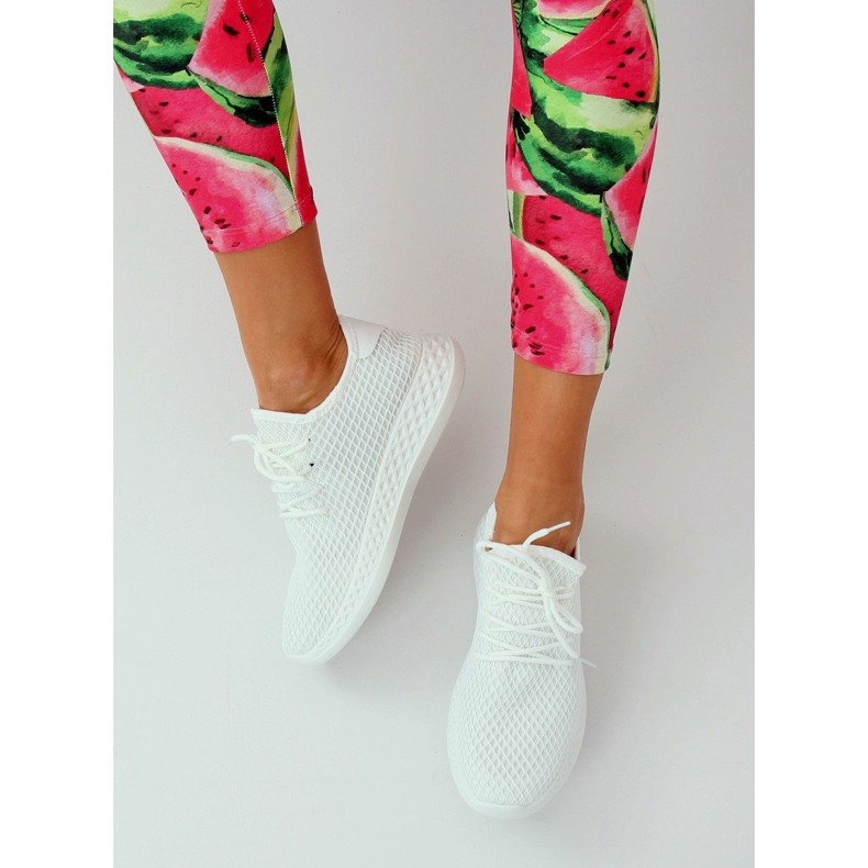 Valkoiset 7760-Y Valkoiset urheilukengät valkoinen 2