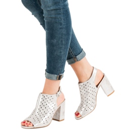 VINCEZA sandaalit suihkulla harmaa 1