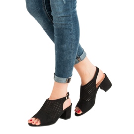 Rento suljettu sandaalit musta 1