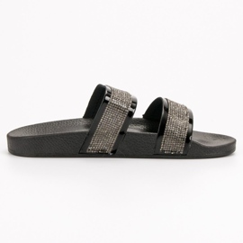 Seastar Mustat tossut kristalleilla 1