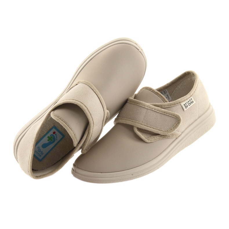 Befado naisten kengät pu 036D024 Dr.Orto beige 5