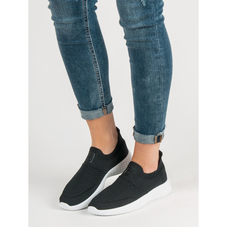 Weide Muodikkaat tekstiilikengät musta 1