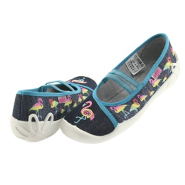 Befado lasten kengät 116Y251 sininen harmaa laivastonsininen 4