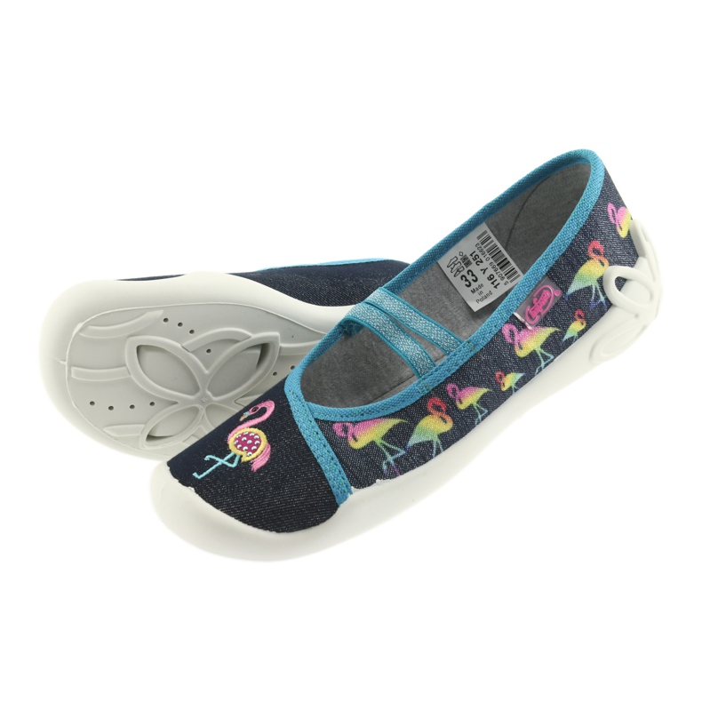 Befado lasten kengät 116Y251 sininen harmaa laivastonsininen 5